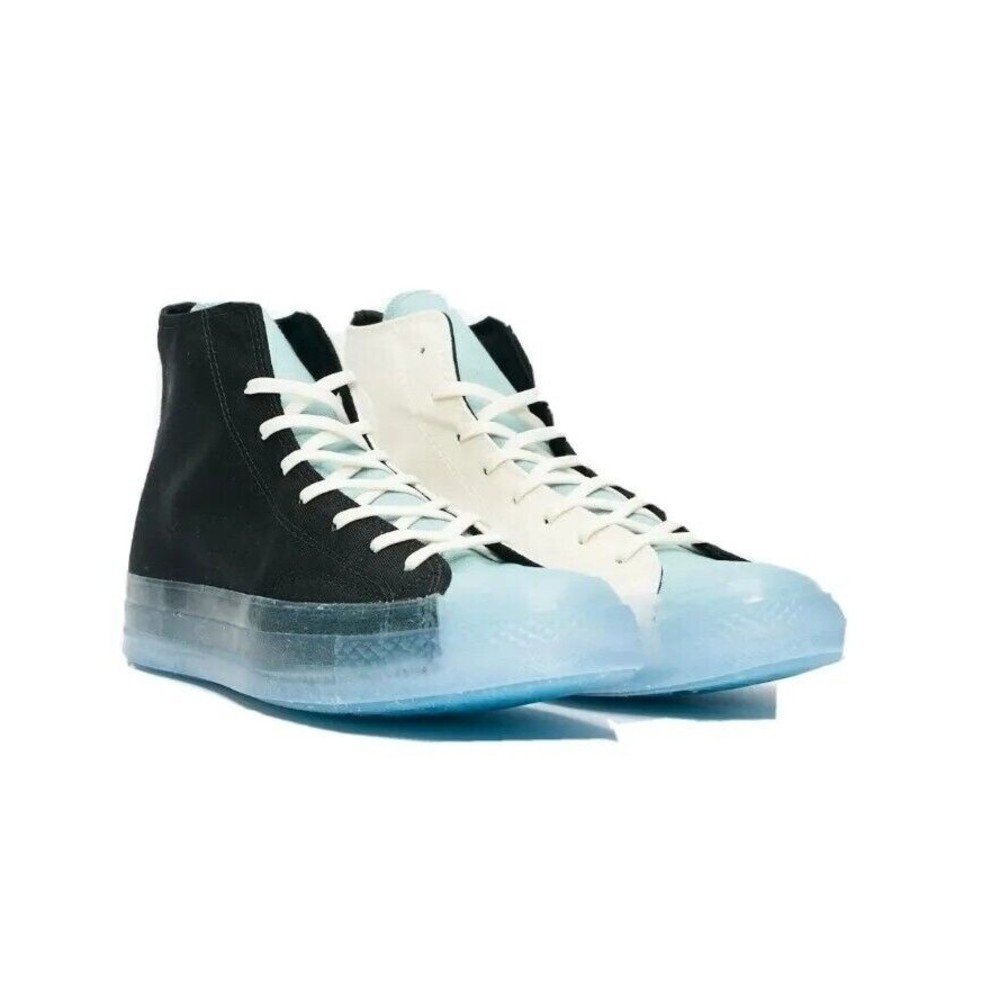 Converse CHUCK 70 HI 171662c SIZE 10 Egret Black Forest Pine Shoes White Unisex